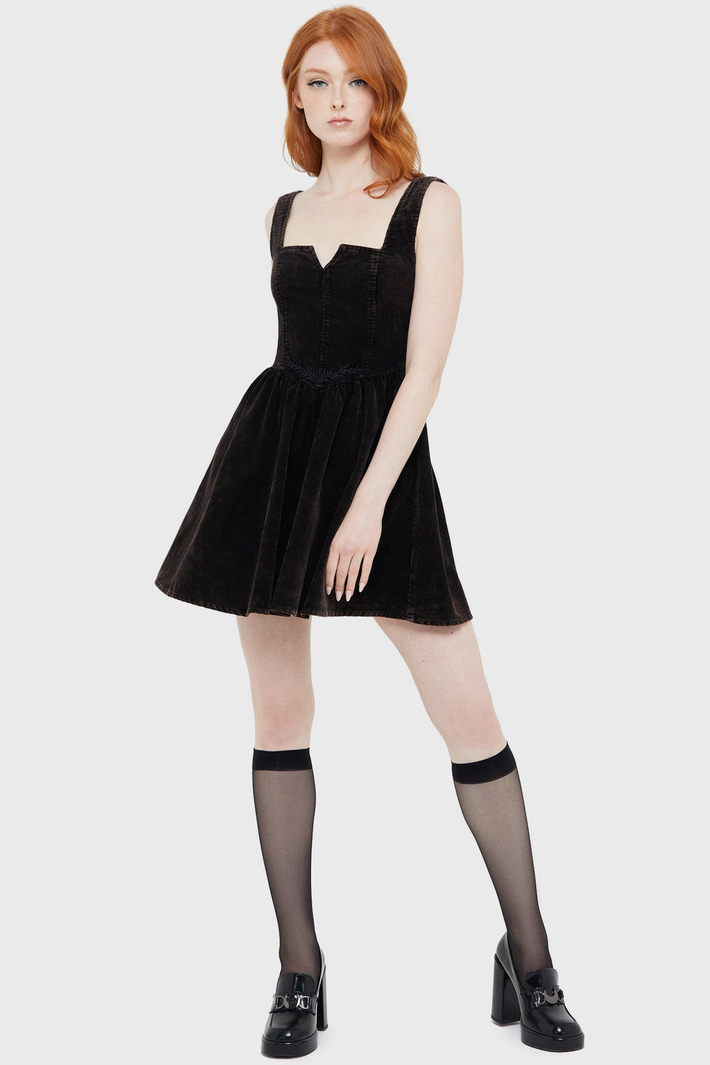 Elderroot Mini Dress [BROWN] Killstar