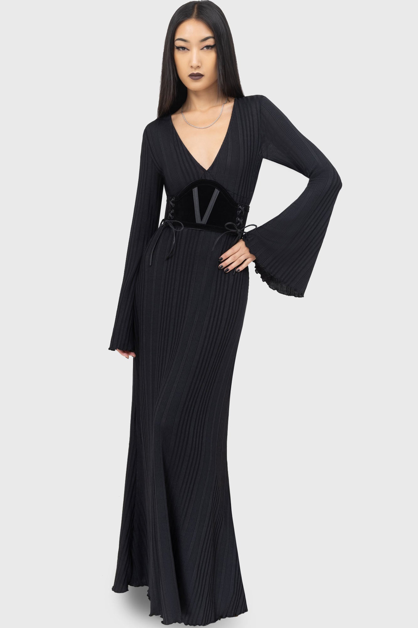 Endless Night Maxi Dress Killstar
