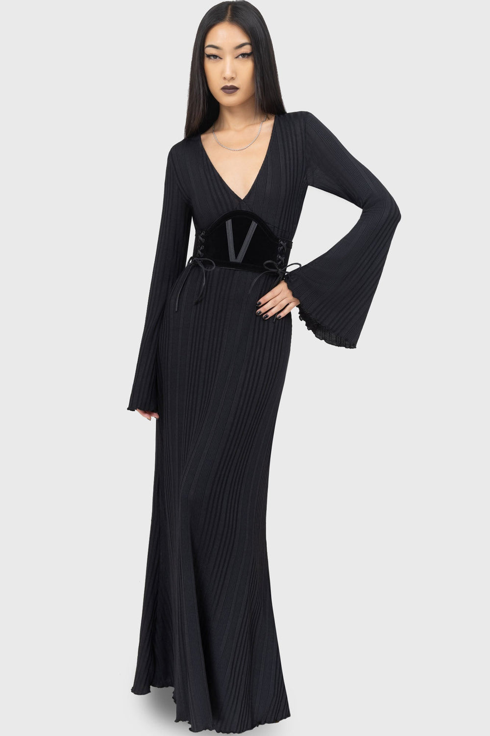 Endless Night Maxi Dress Killstar