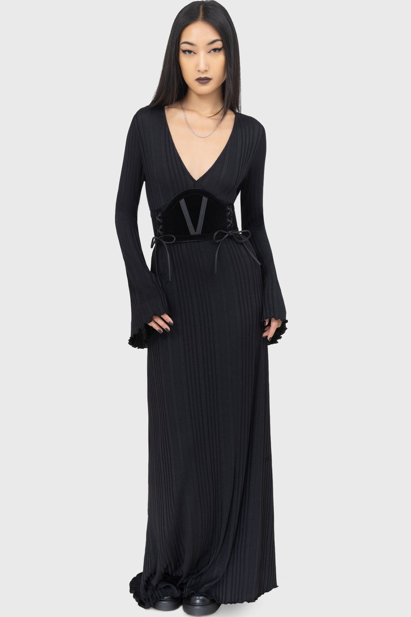 Endless Night Maxi Dress Killstar