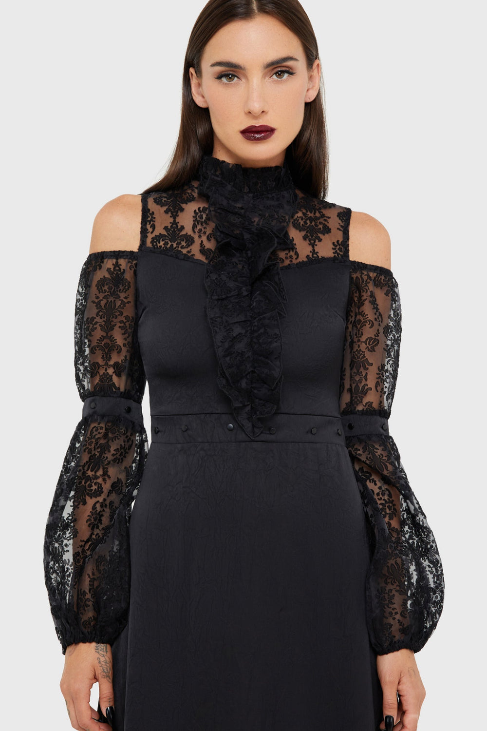Isabeau's Curse Maxi Dress Killstar