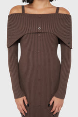 Dusk Empress Dress [Brown] Killstar