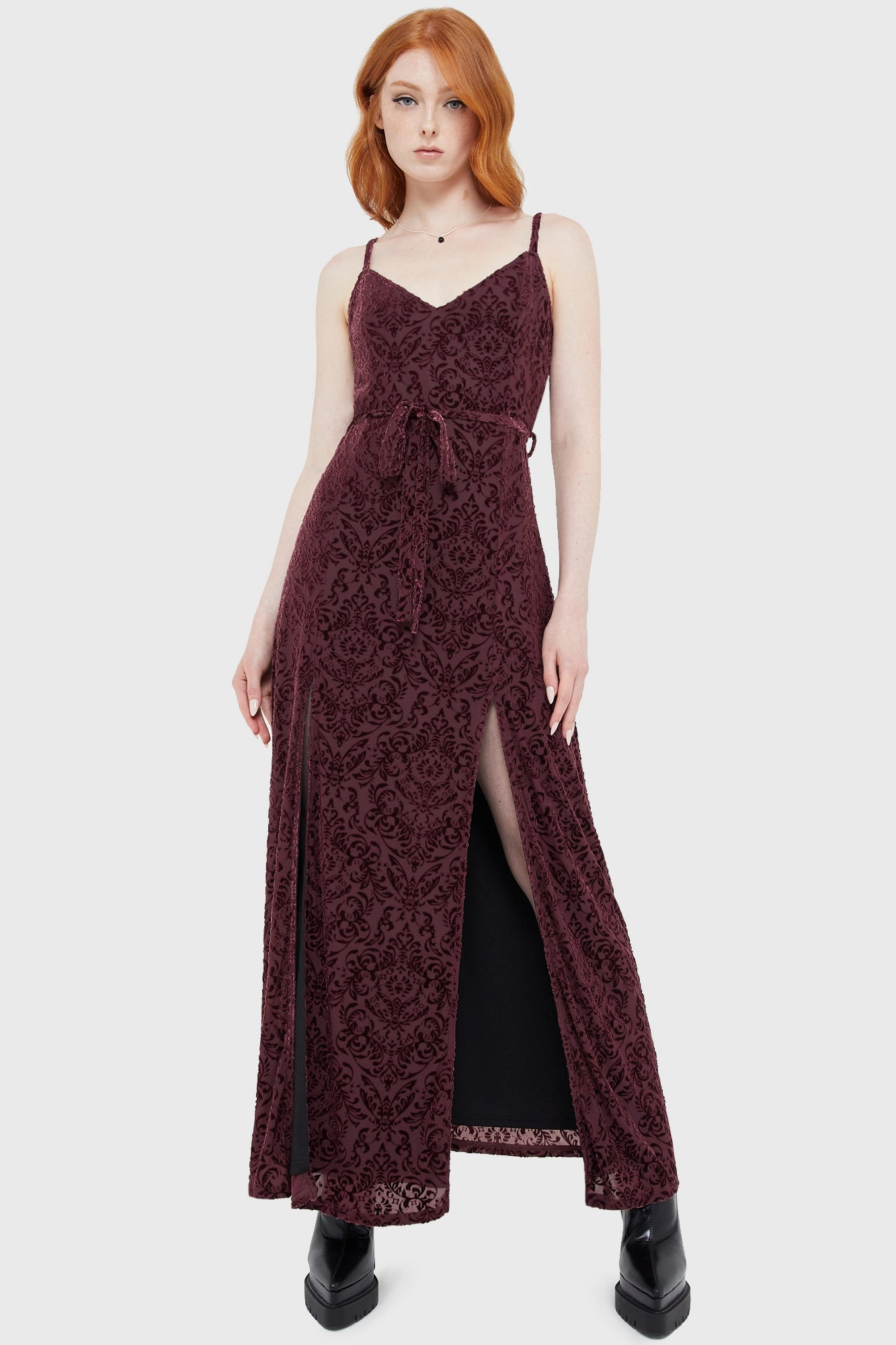 Blood Oak Maxi Dress Killstar