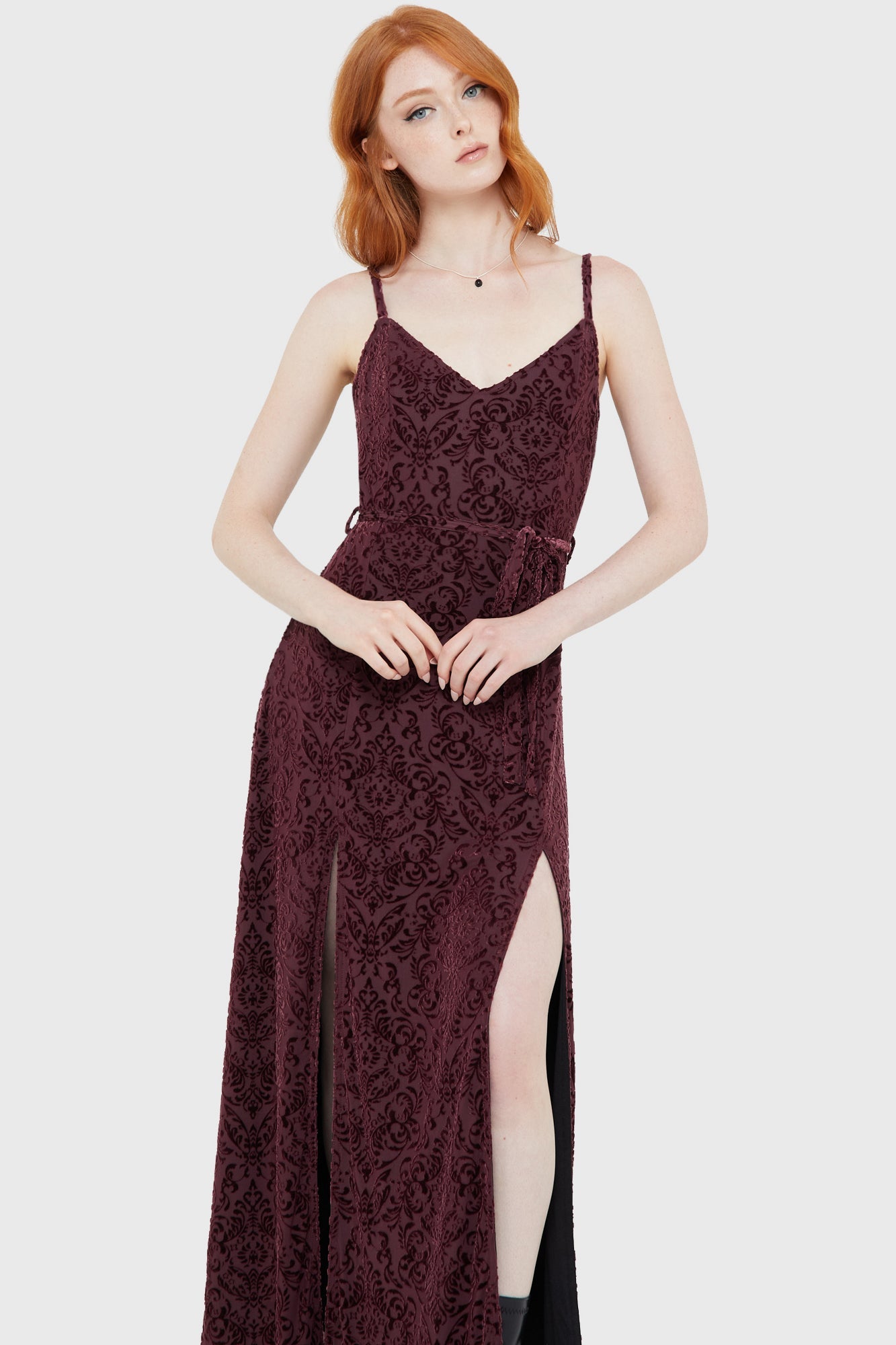 Blood Oak Maxi Dress Killstar