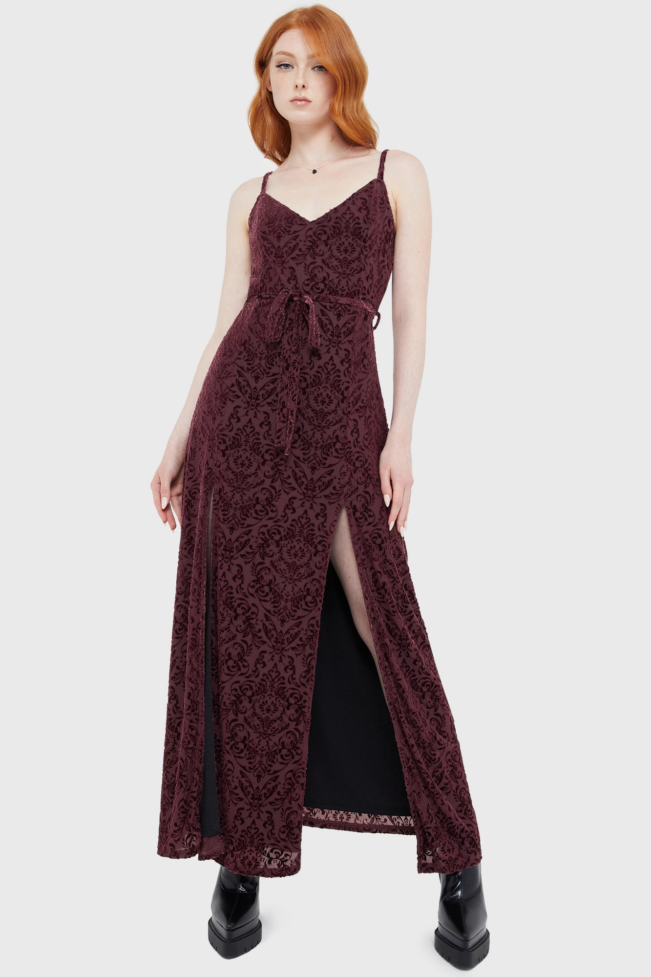 Blood Oak Maxi Dress Killstar