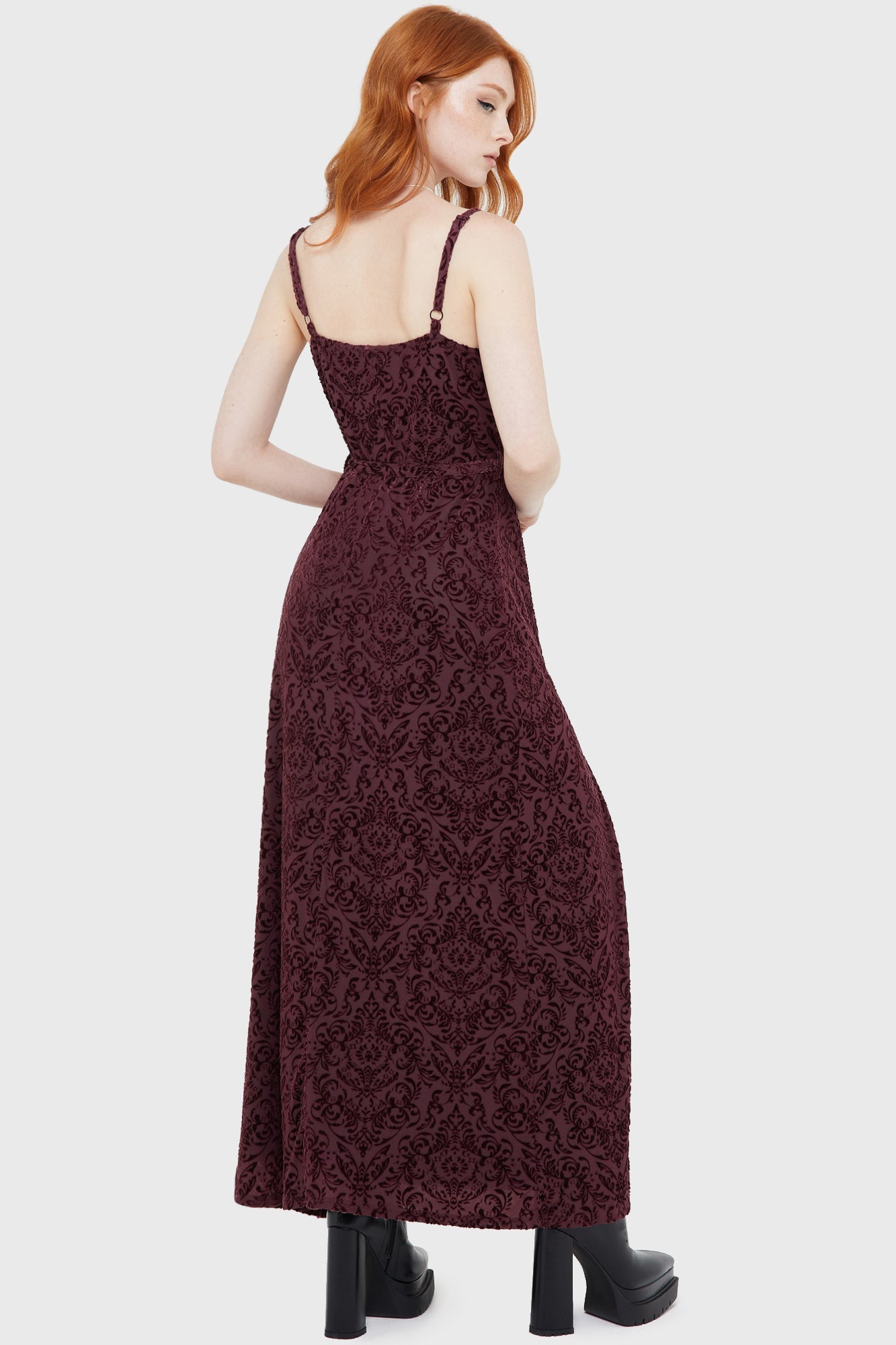 Blood Oak Maxi Dress Killstar