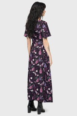 Willow Wisp Short Sleeve Maxi Dress Killstar