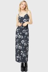 Cottage Chorus Maxi Dress [BLACK AND WHITE] Killstar