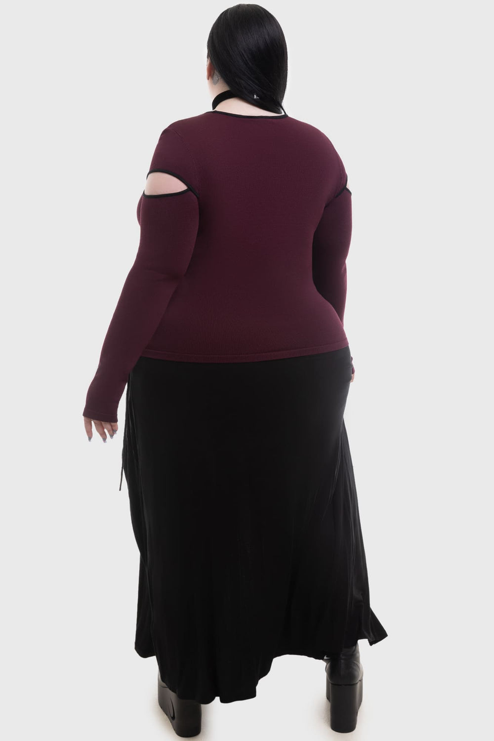 Abyssal Elegy Knitted Top Killstar