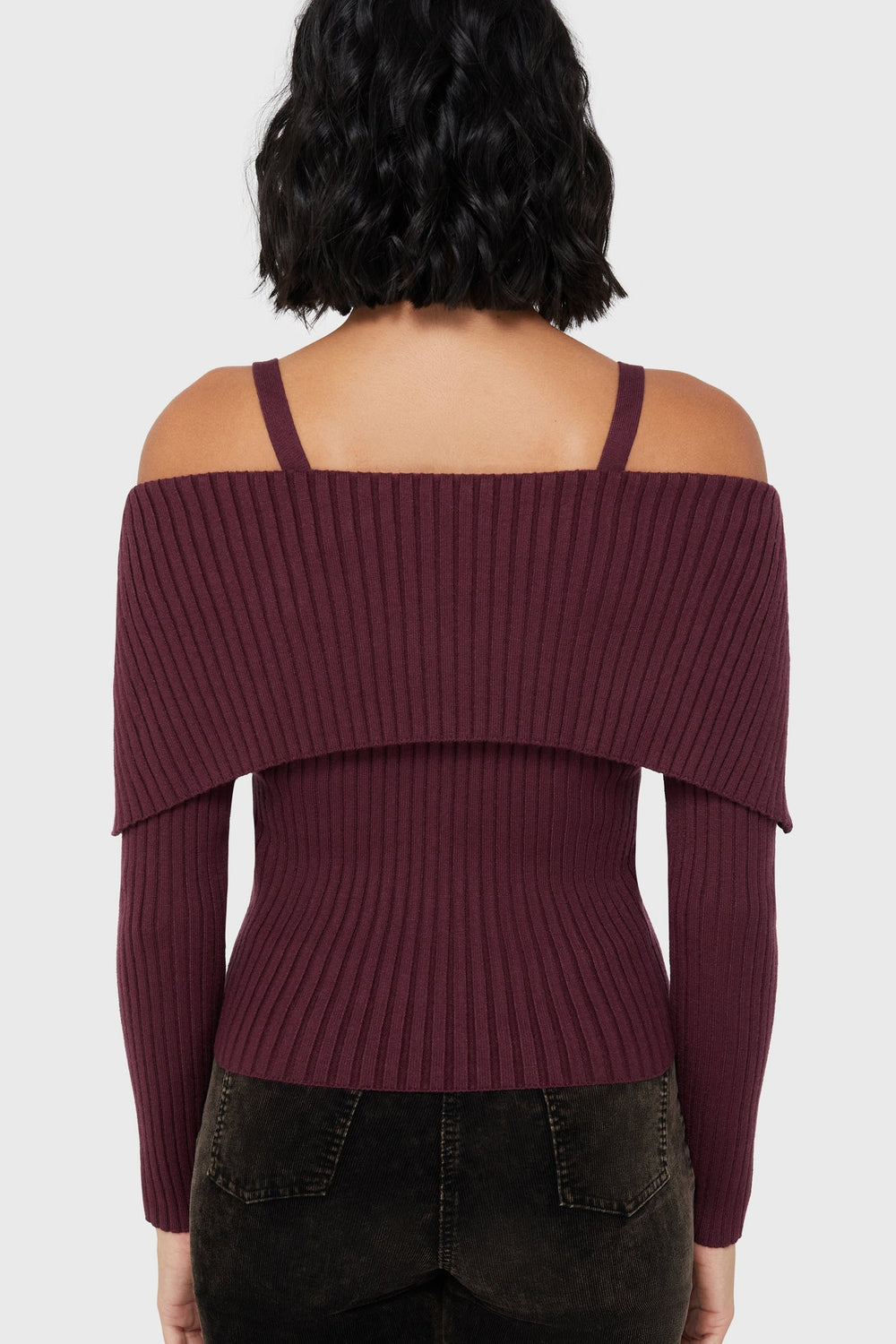 Dusk Empress Knit Top [Purple] Killstar