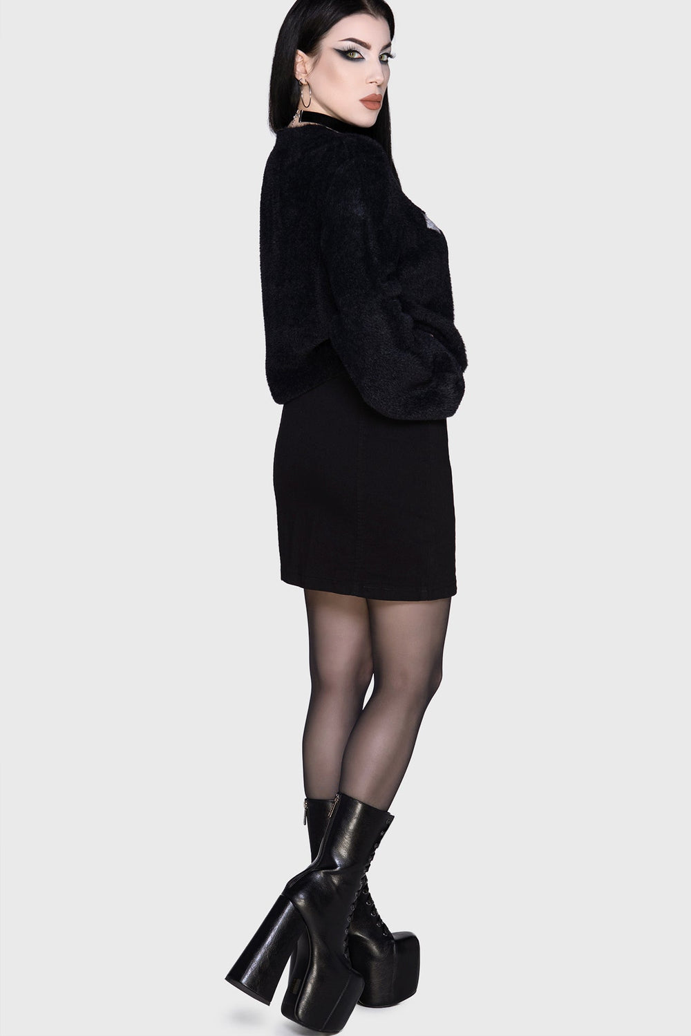 Lyra Bodycon Skirt Killstar