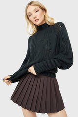 Nightshade's Curse Mini Skirt [BROWN] Killstar