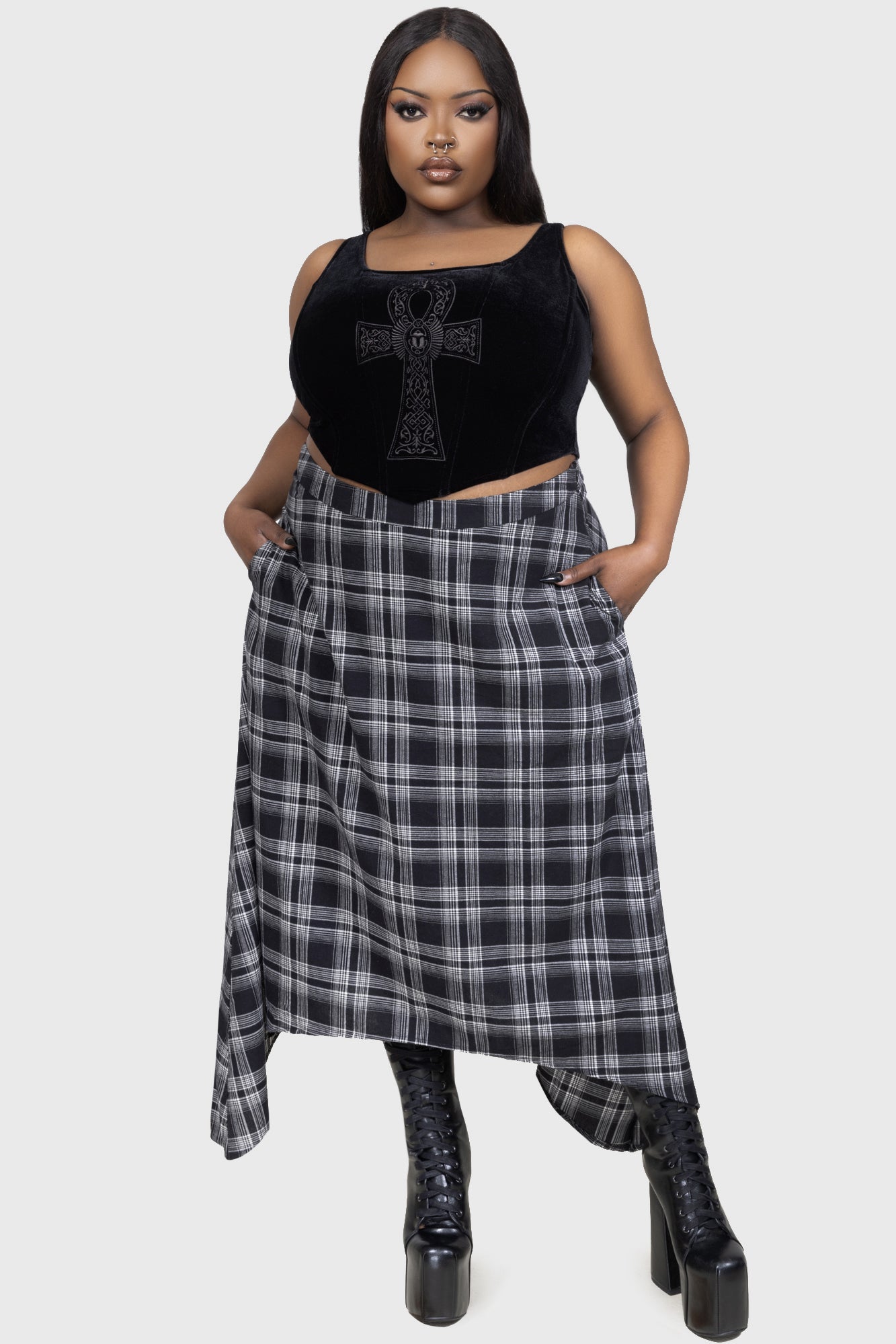Cursed Meadows Skirt Killstar