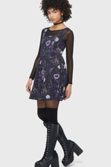 Dusk's Garden Mini Dress Killstar