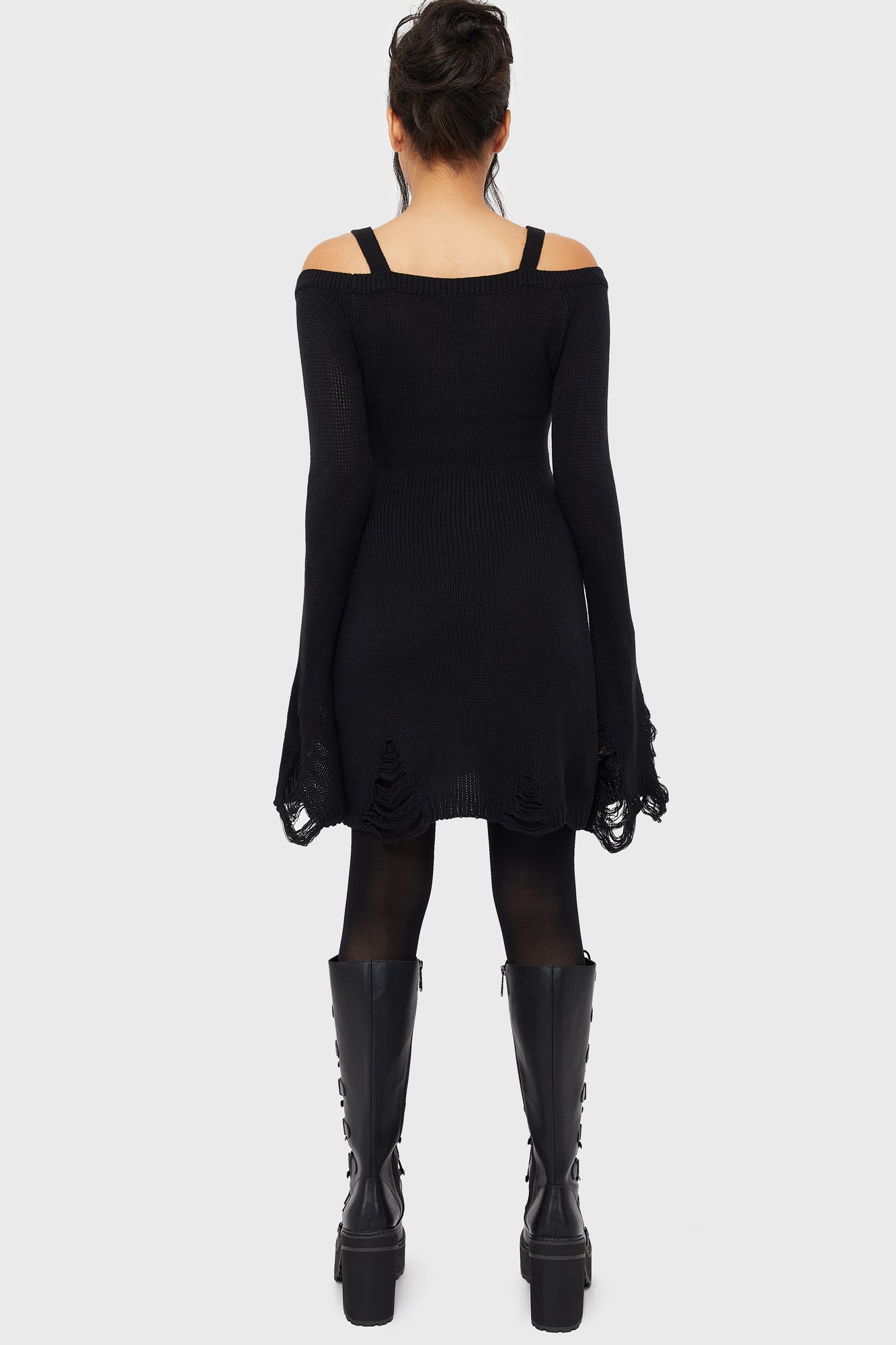 Night Widow Mini Dress Killstar