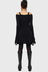Night Widow Mini Dress Killstar