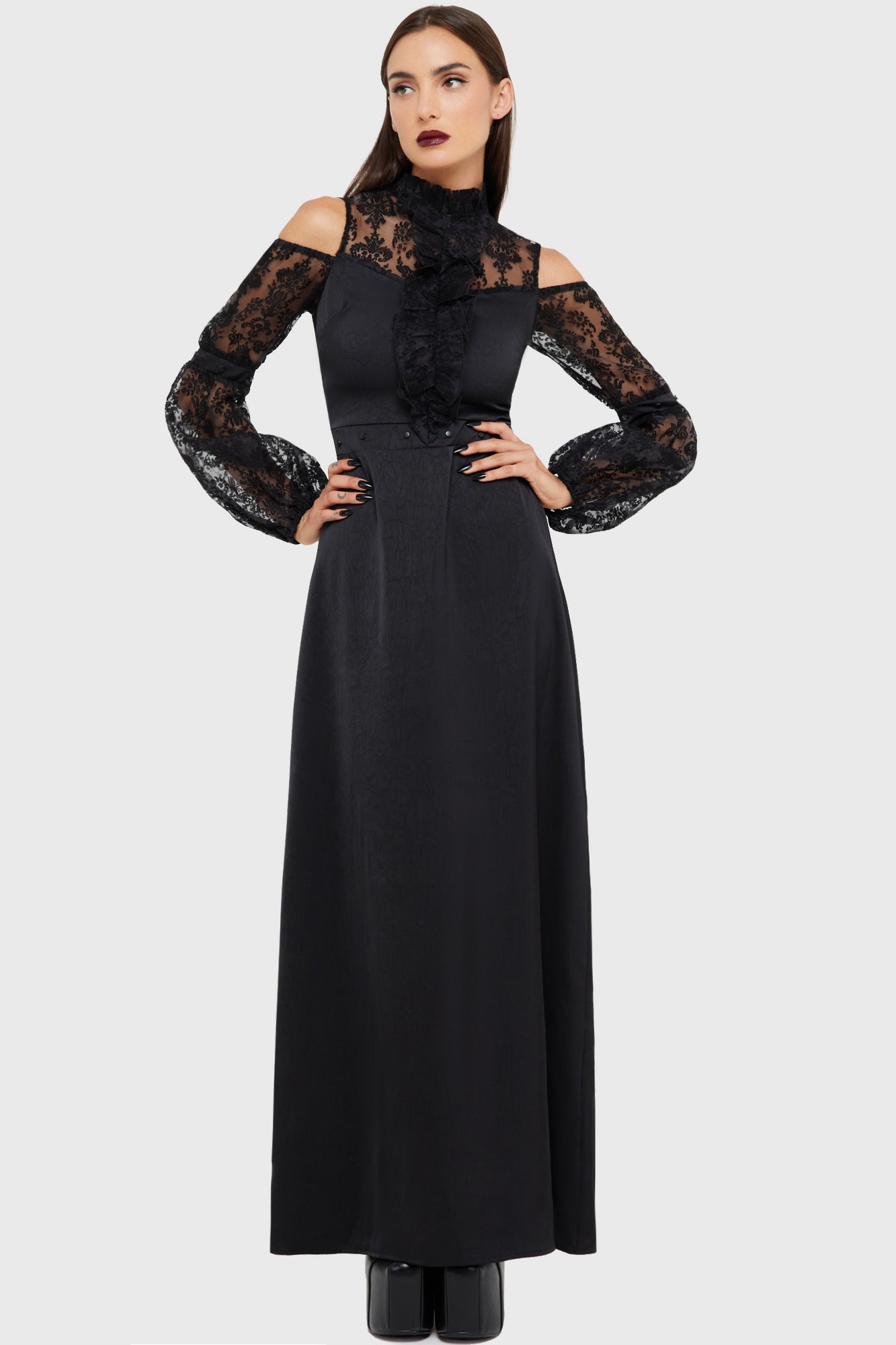 Isabeau's Curse Maxi Dress Killstar