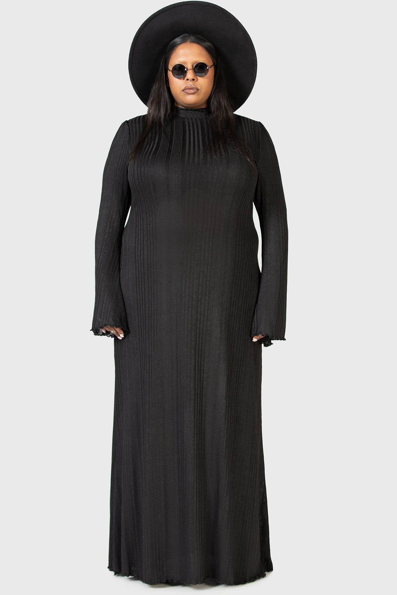 Drenched Grief Maxi Dress Killstar