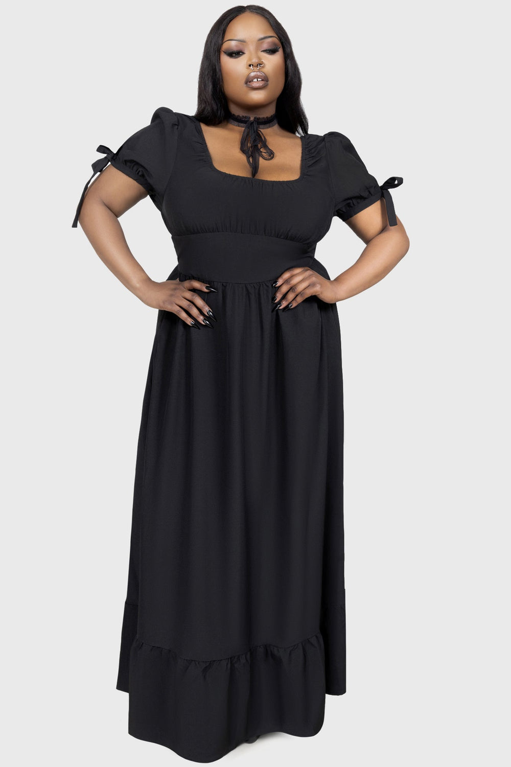 Grim Gretchen Dress [BLACK] Killstar