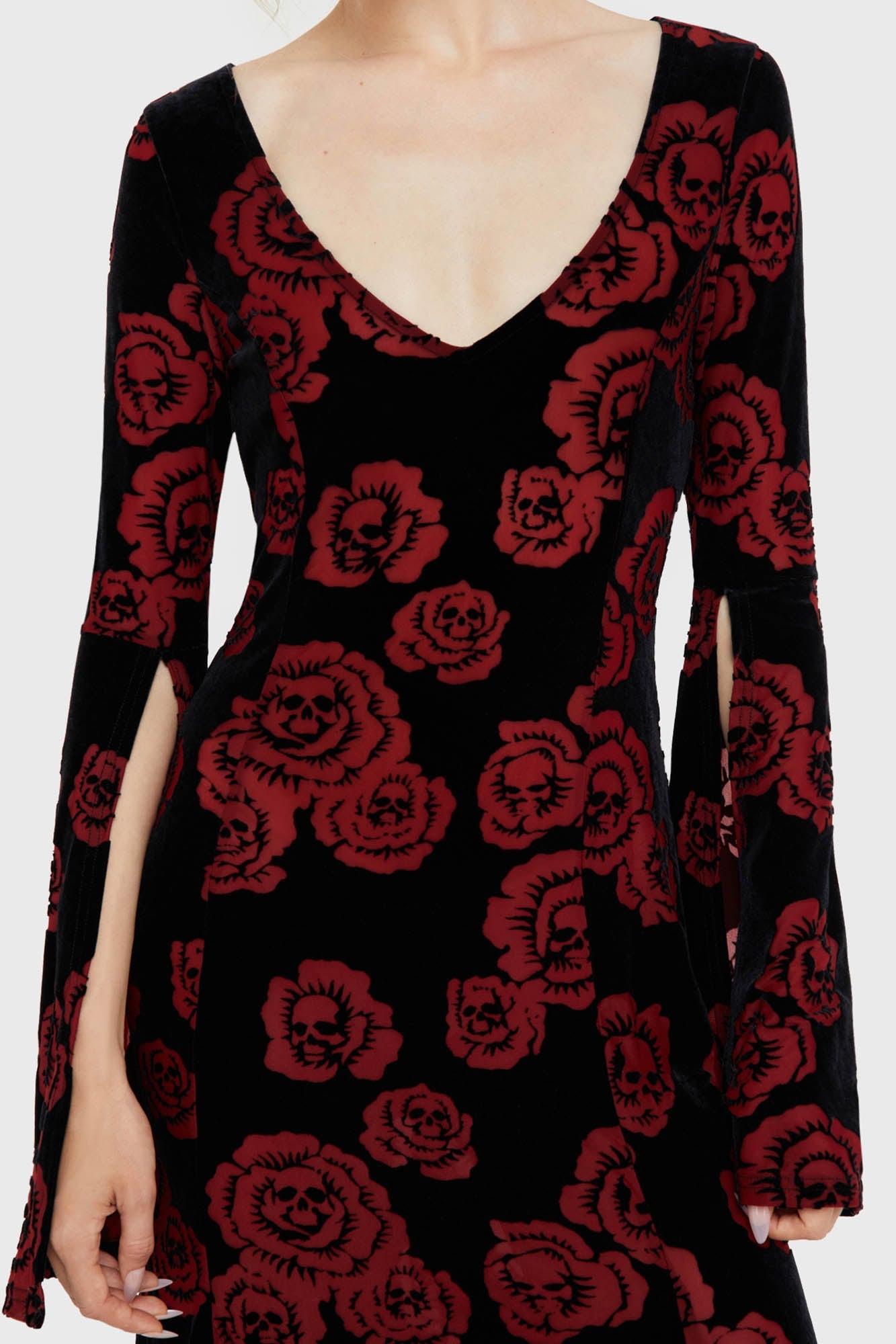 Pandora's Rose Maxi Dress Killstar