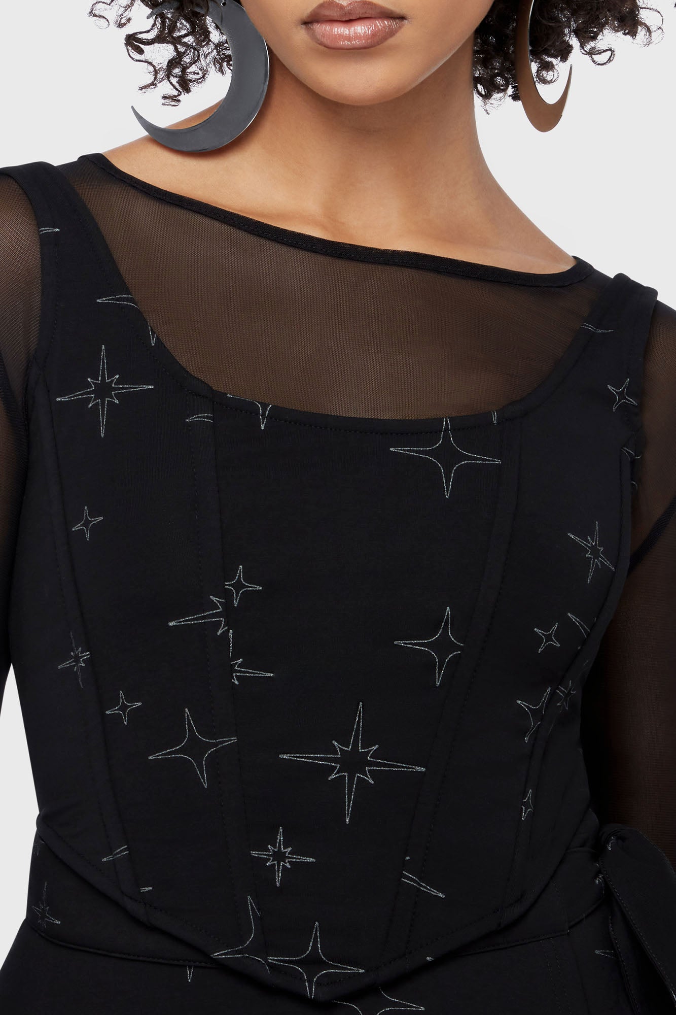 Ethereal Night Corset Top Killstar