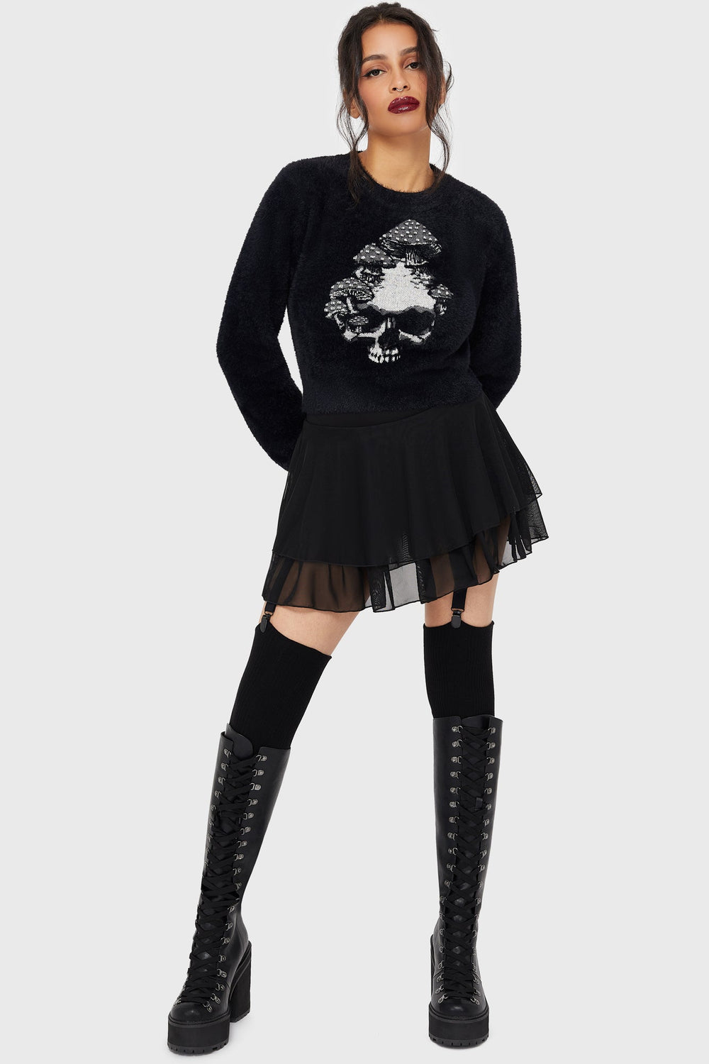Death Spore Sweater Killstar