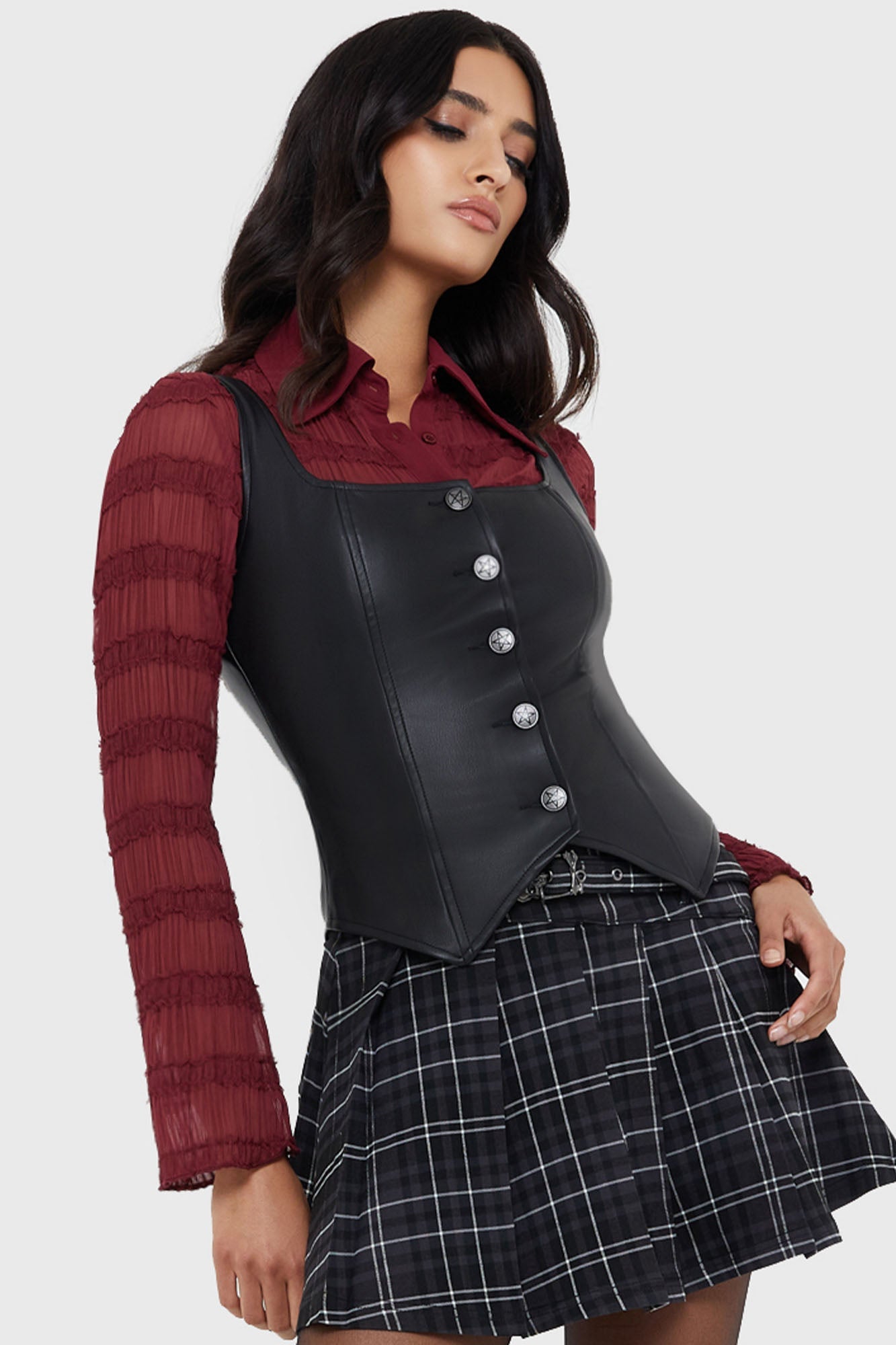 Fallen Light Top [RED] Killstar