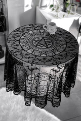 Homeware Bedding &amp; Cushions | Killstar Asra Lace Tablecloth