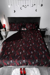 Homeware Bedding &amp; Cushions | Killstar Beastie Bloom Printed Microfibre Comforter
