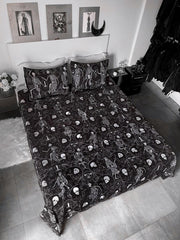 Homeware Bedding &amp; Cushions | Killstar Danse Macabre Bedding Set