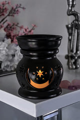 Homeware Candles &amp; Scents | Killstar Crescent Stone Wax Burner