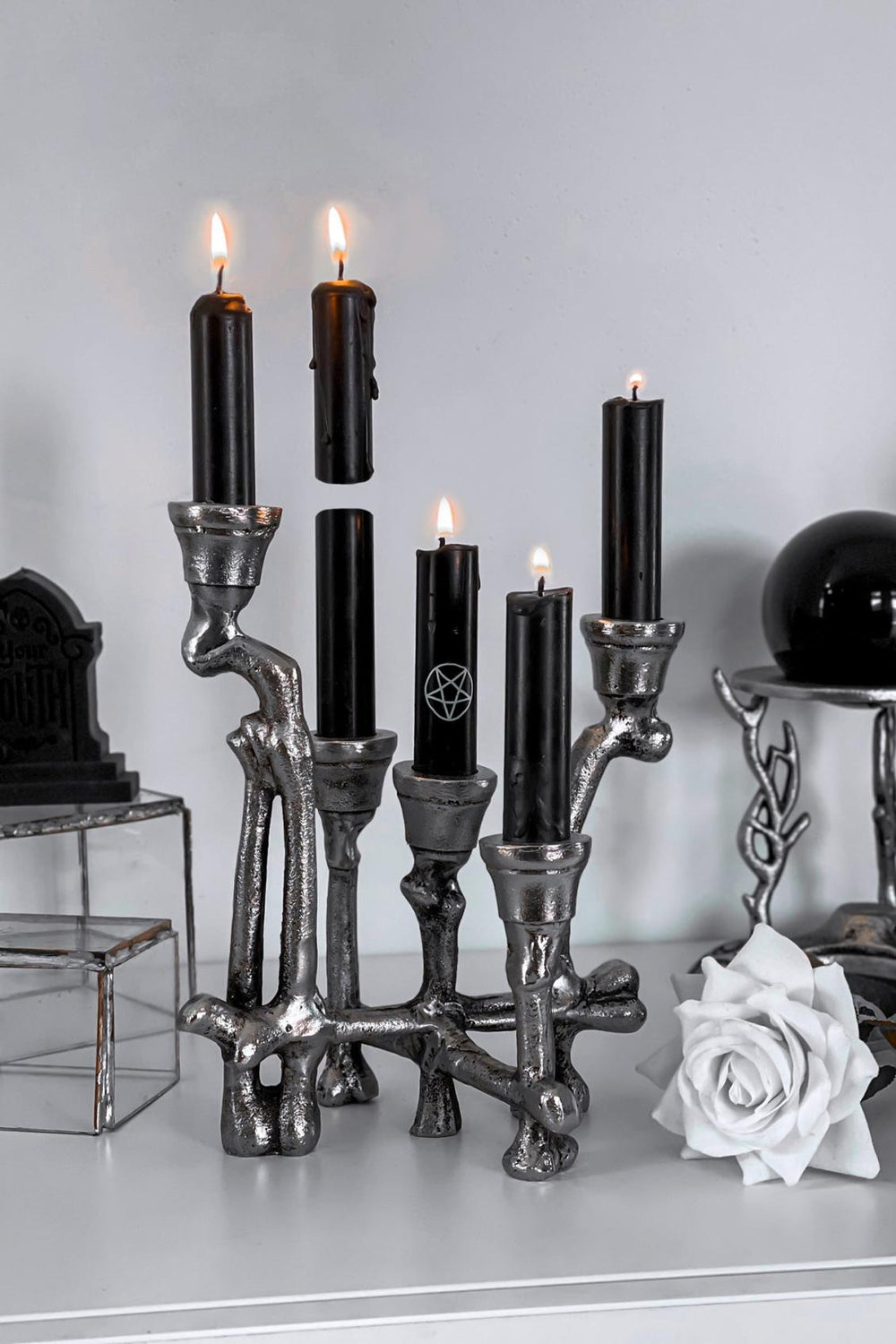 Homeware Candles &amp; Scents | Killstar Ossuary Candelabra