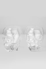Homeware Cups &amp; Mugs | Killstar Cranium Drinking Glasses [CLEAR]