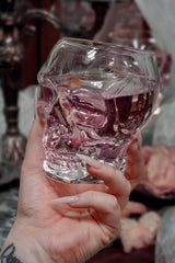 Homeware Cups &amp; Mugs | Killstar Cranium Drinking Glasses [CLEAR]