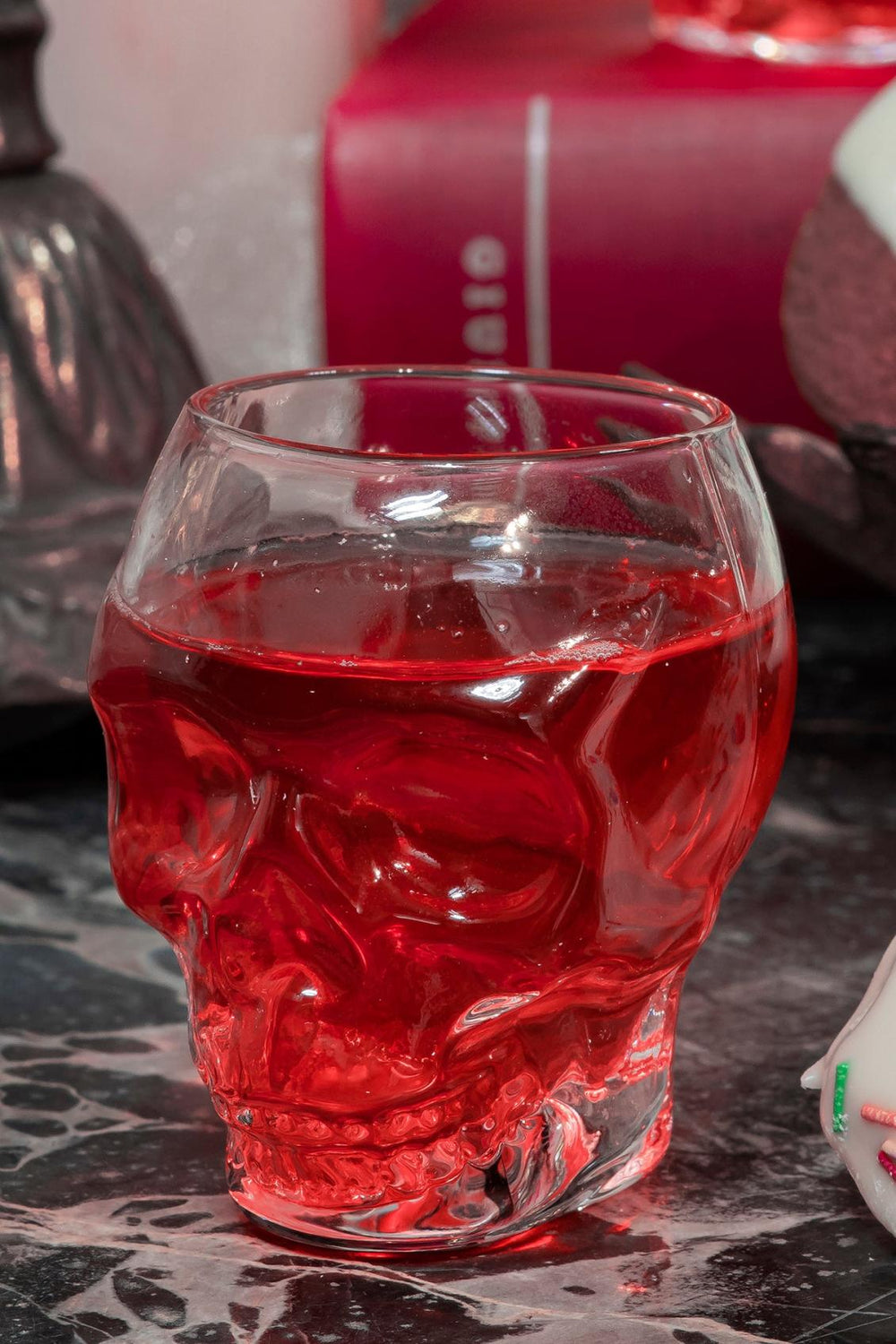 Homeware Cups &amp; Mugs | Killstar Cranium Shot Glasses [CLEAR]