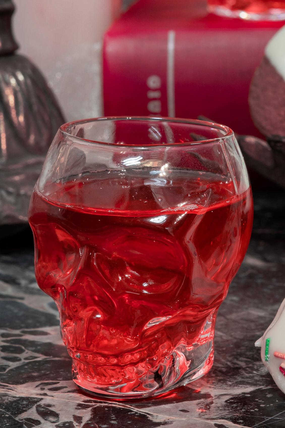 Homeware Cups &amp; Mugs | Killstar Cranium Shot Glasses [CLEAR]