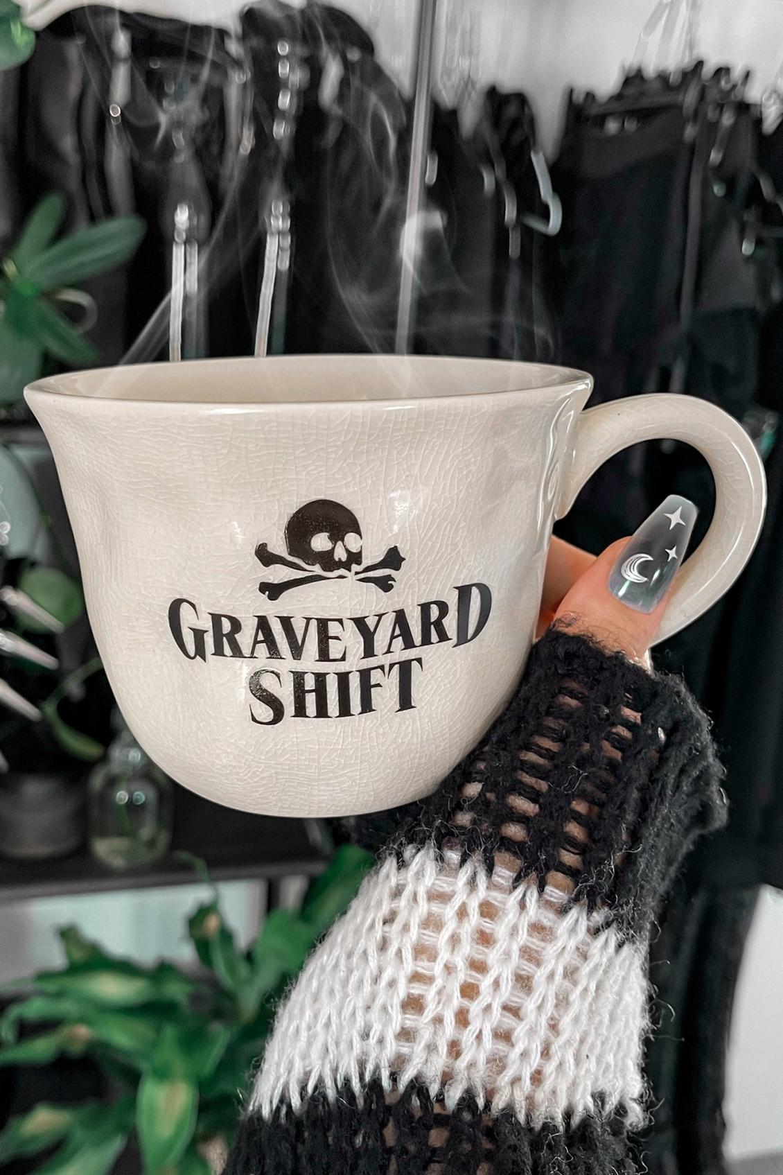 Homeware Cups &amp; Mugs | Killstar Grave Slogan Mug