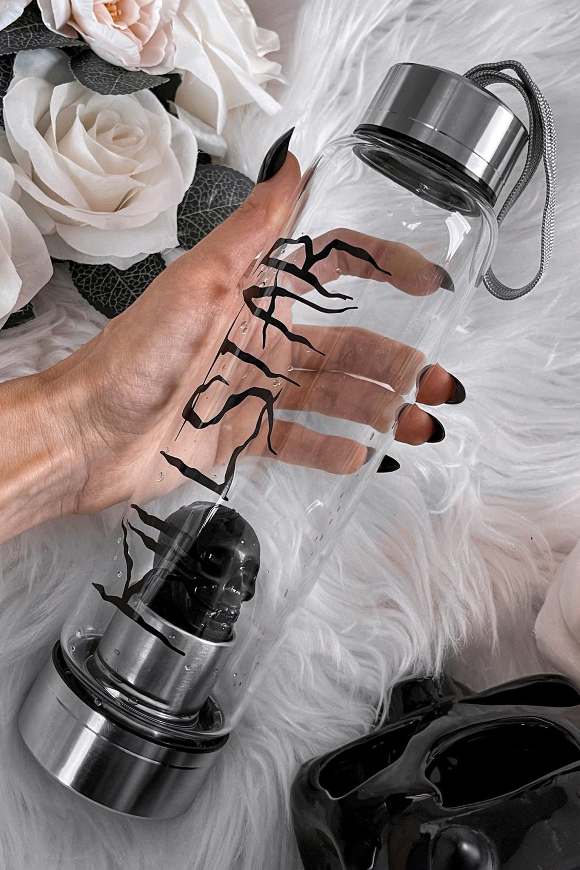 Homeware Cups &amp; Mugs | Killstar Killstar Crystal Glass Water Bottle