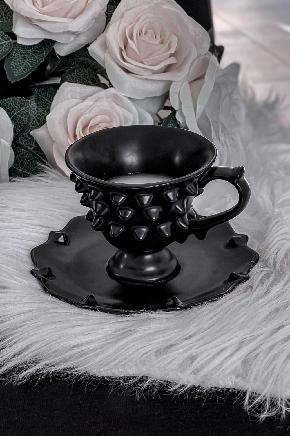 Homeware Cups &amp; Mugs | Killstar Punktorian Teacup &amp; Saucer