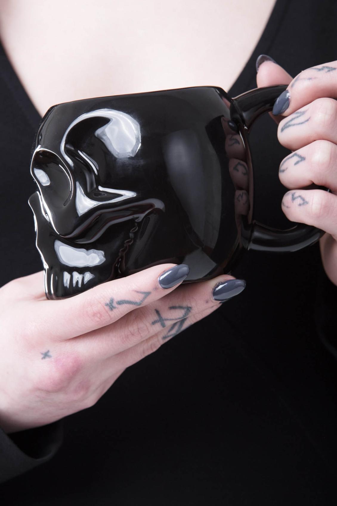 Homeware Cups &amp; Mugs | Killstar Skull Mug [B]