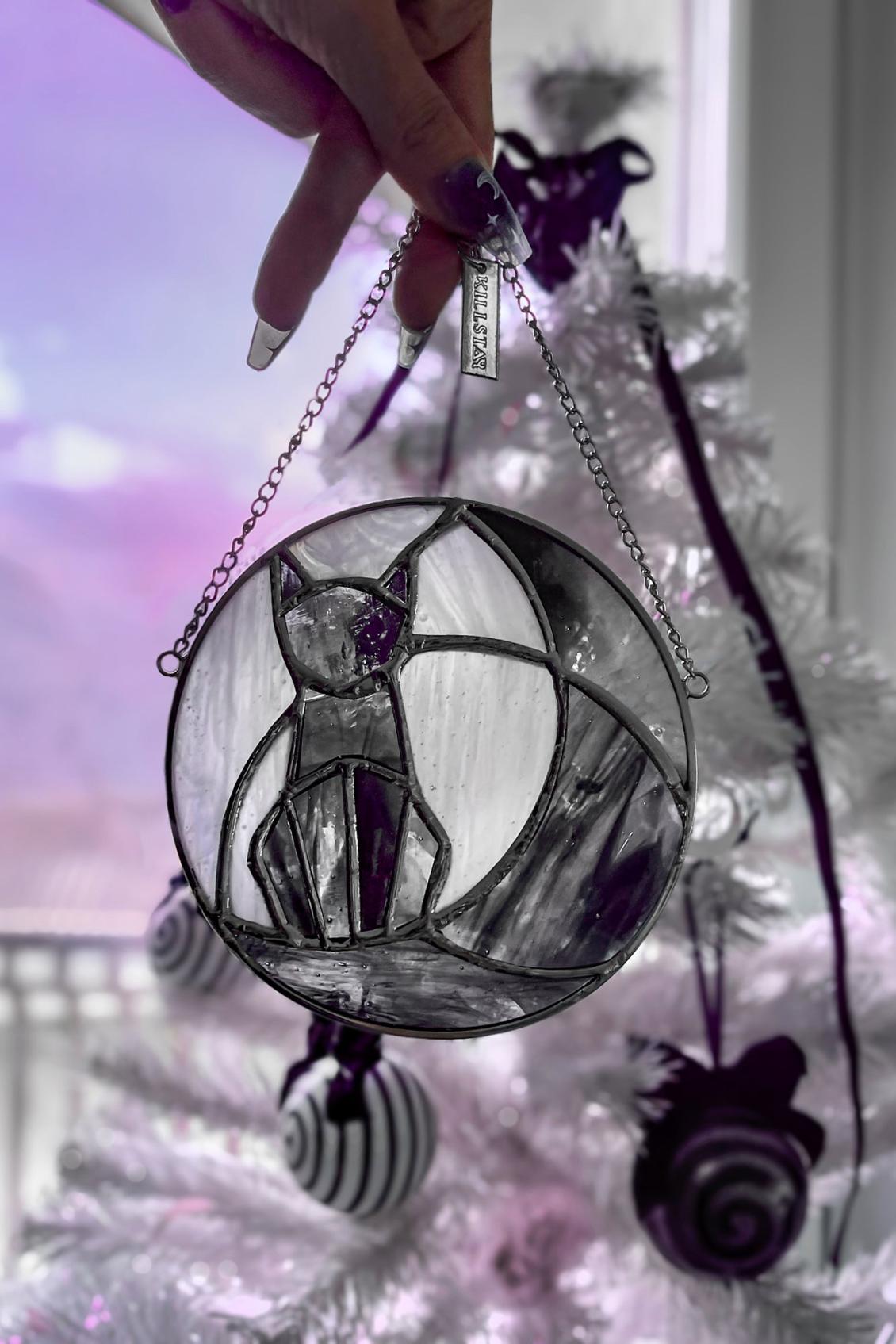 Homeware Mirrors &amp; Wall Decor | Killstar Luna Stained Glass Wall Hanging