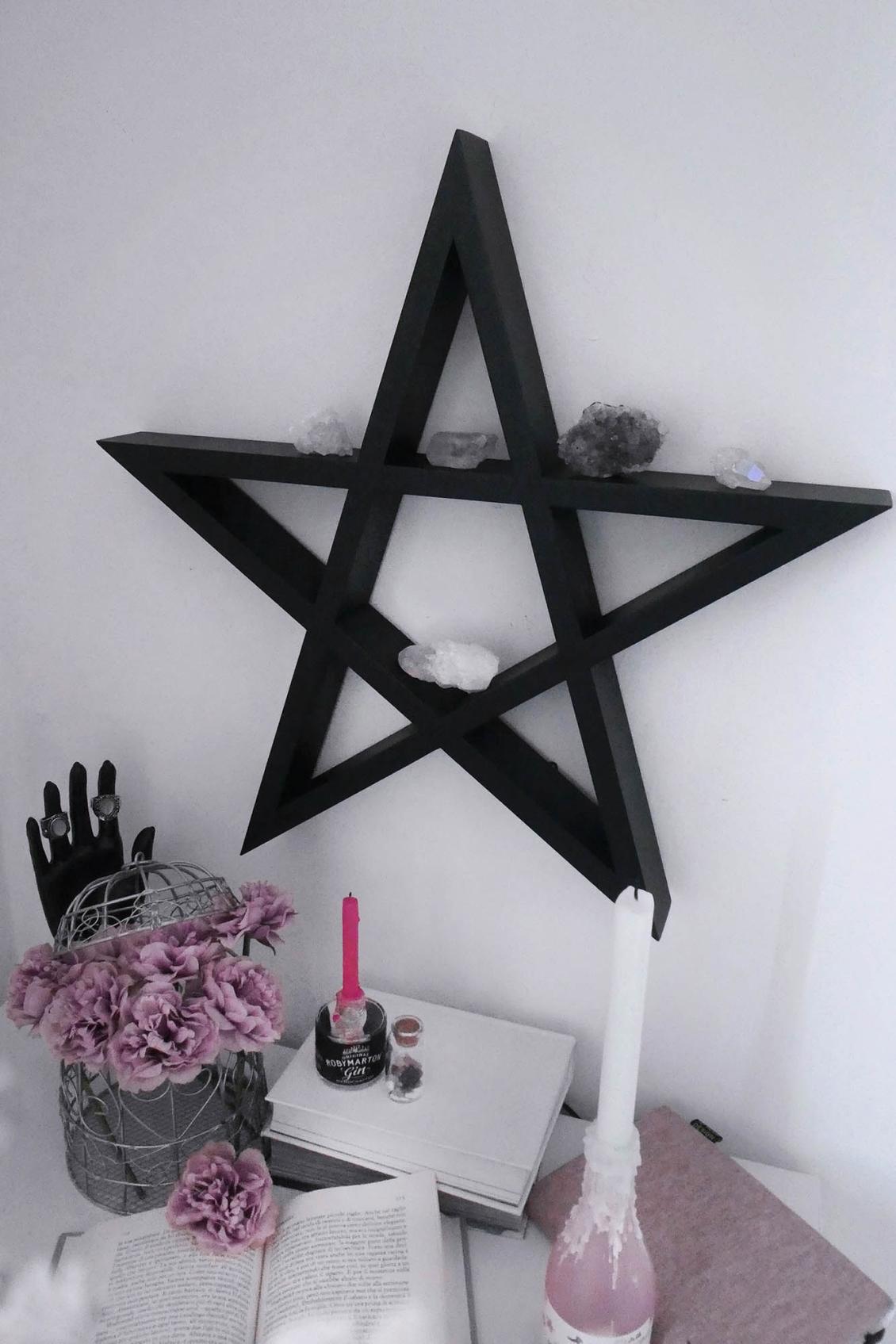 Homeware Storage | Killstar Pentagram Display Shelf [B]