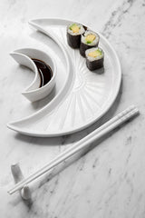 Homeware Tableware | Killstar Crescent Sushi Plate Set