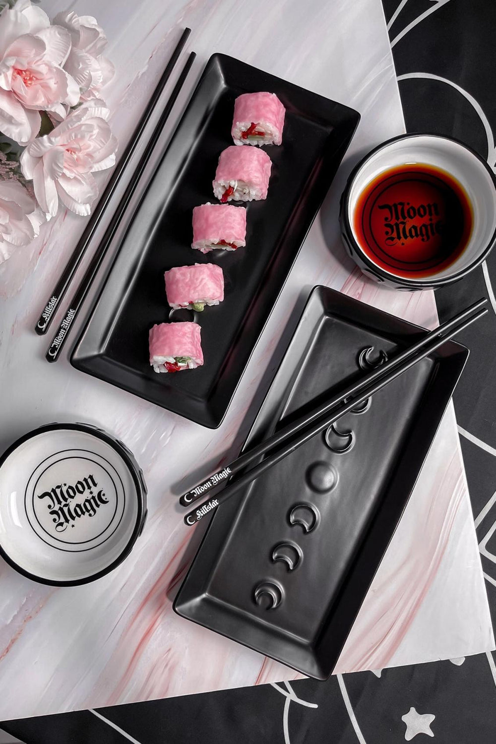 Homeware Tableware | Killstar Phases Sushi Set