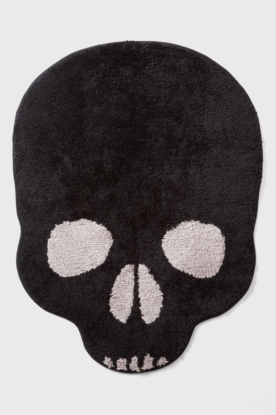 Homeware Towels &amp; Mats | Killstar Skull Bathroom Rug