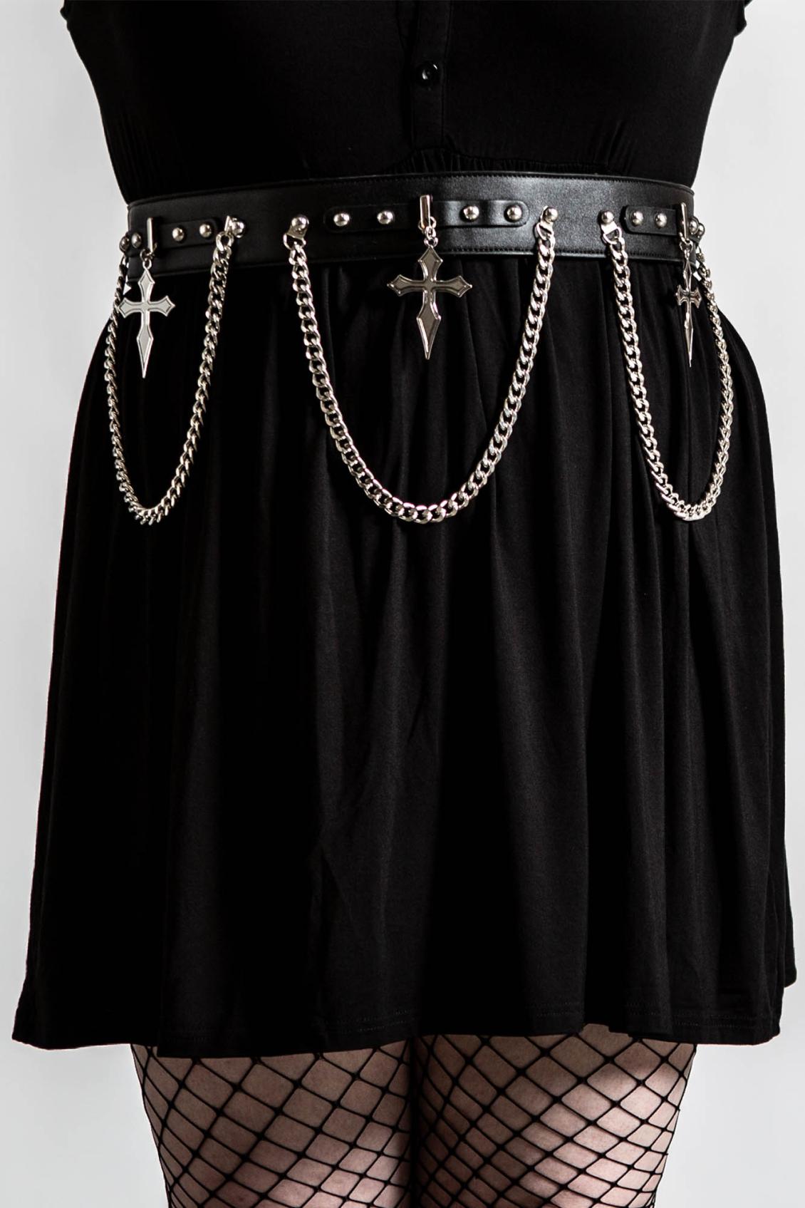 Men Accessories | Killstar Hope To Die Cross Belt