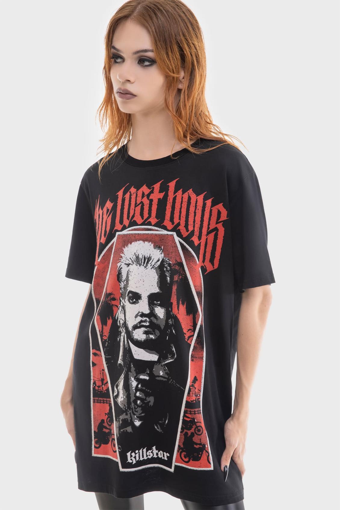 Men Graphic Tops | Killstar Boardwalk T Shirt