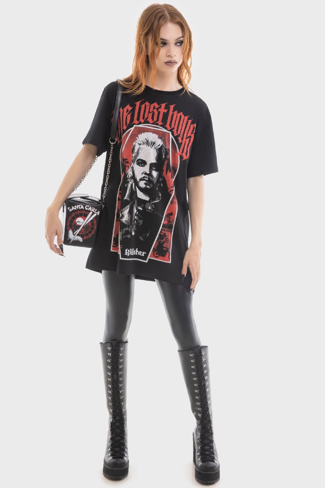 Men Graphic Tops | Killstar Boardwalk T Shirt