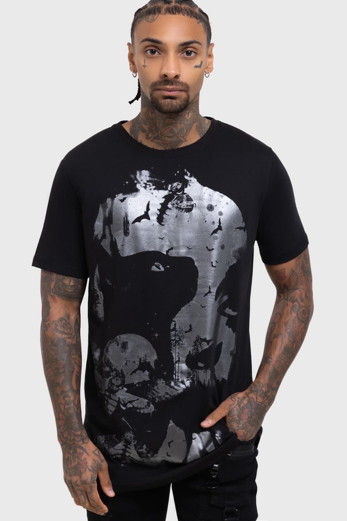 Men Graphic Tops | Killstar Dark Serenity T-Shirt