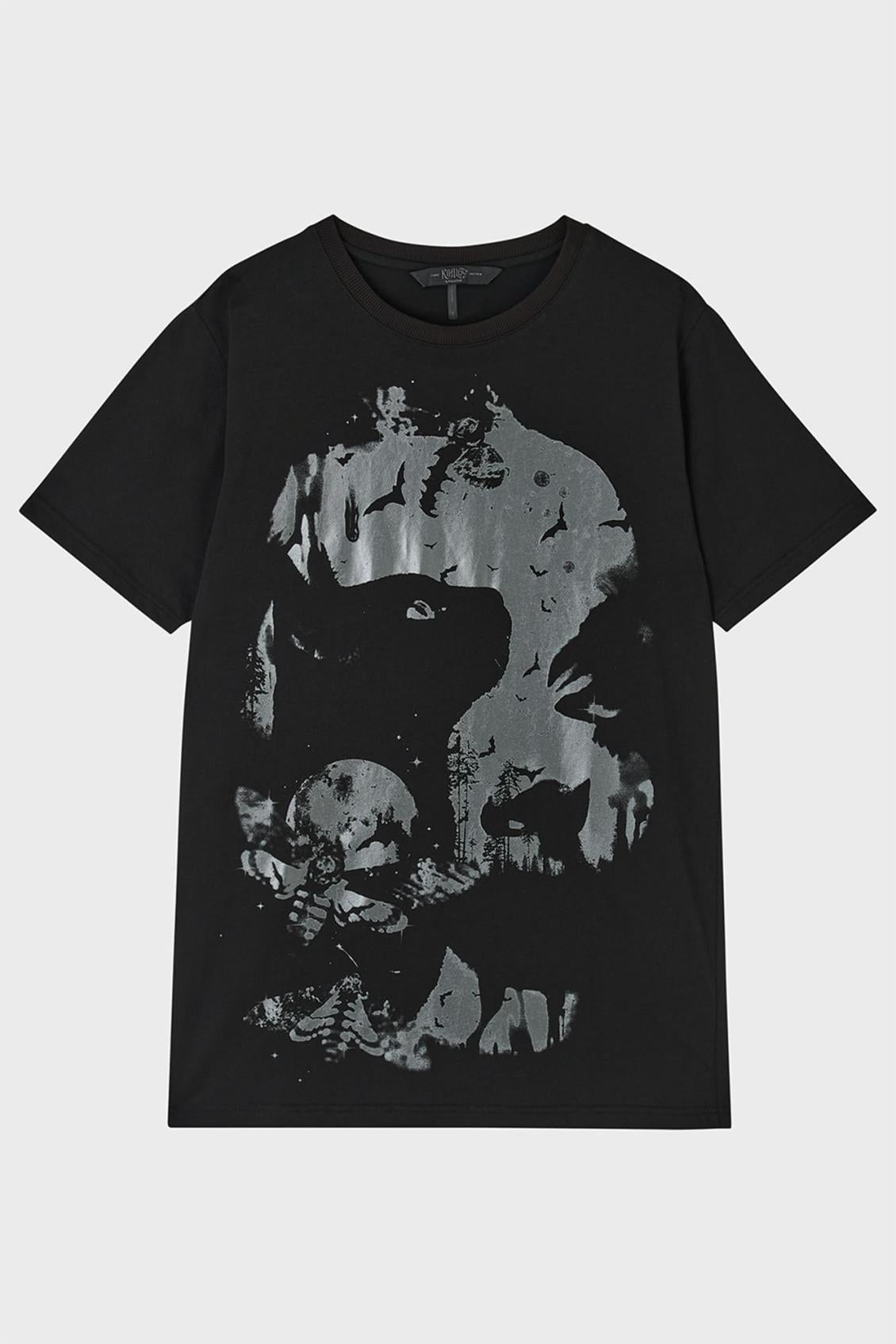 Men Graphic Tops | Killstar Dark Serenity T-Shirt